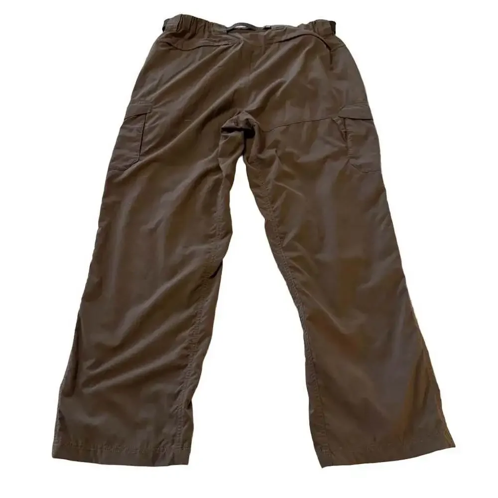 ExOfficio Men's Nylon Cargo Hiking Pants Size 34 Brown